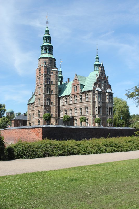 Rosenborg Castle, originally a royal summer house built back in 1624, now provides a wonderful park area in the heart of Copenhagen.