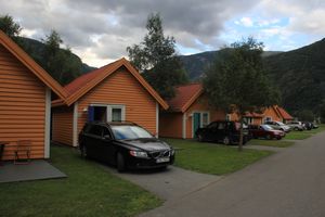 Our Hytte in Laerdal on the third night.  We upgraded each night.