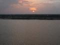 Sunset over the Mississippi