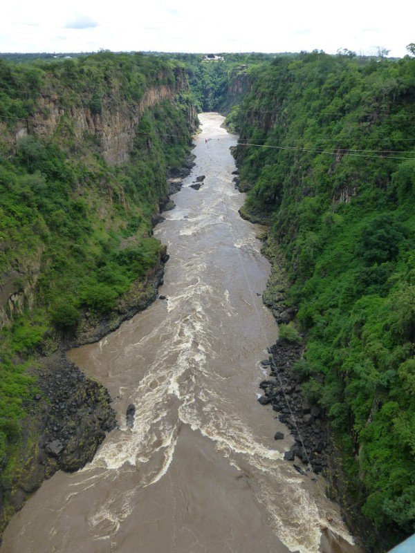 Down the Zambezi, This is the setting of my white water rafting trip