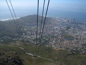 Cape Town way below!