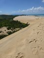 View atop the dune on Bazaruto