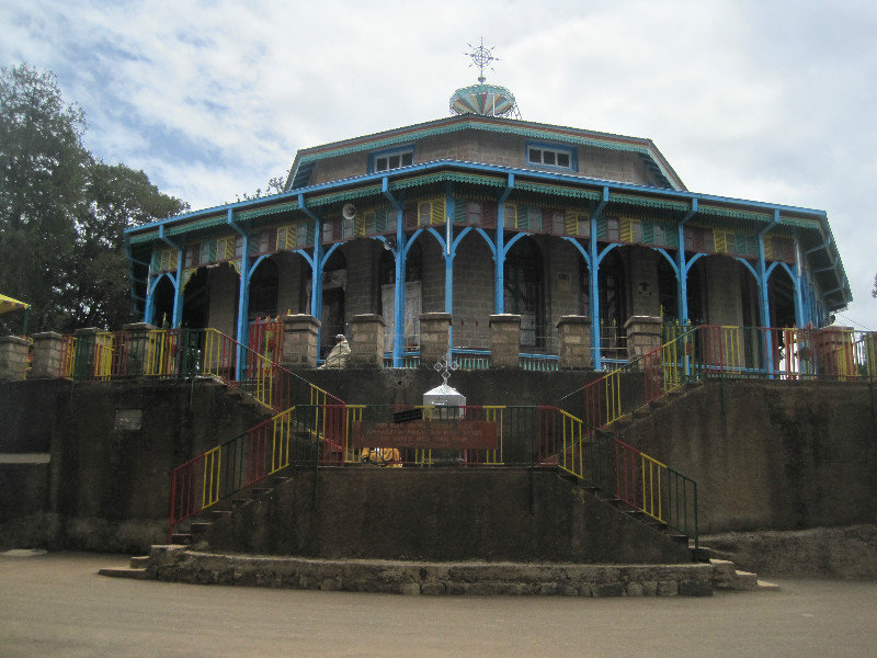 Church atop En Toto - this is where Addis Ababa was founded
