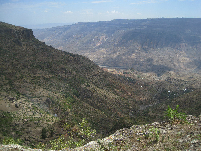 The Blue Nile Gorge near Debre Libanos