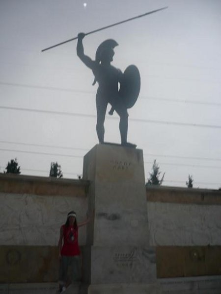 Me at Leonidas side