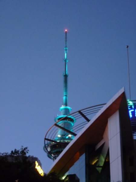 Turquoise Sky Tower!