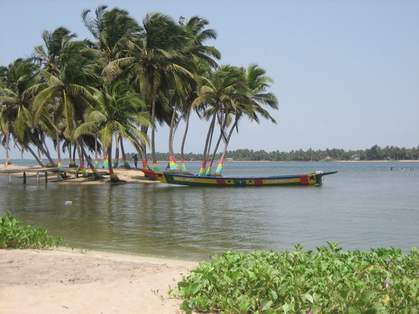 At the mouth of the Volta River