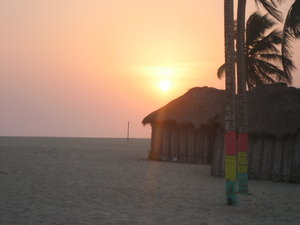 Sunset on the Gulf of Guinea