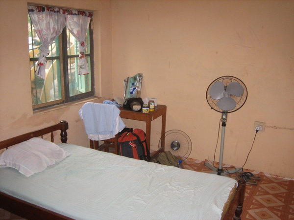 My hostel room.