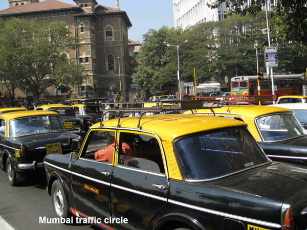 Traffic in Mumbai