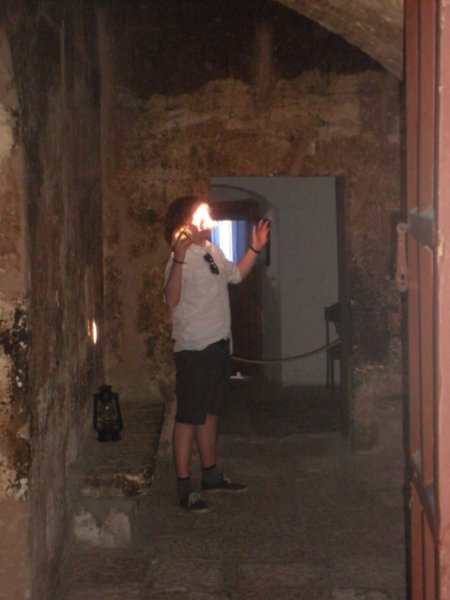 tom sees the light at the monasterio de santa catalina