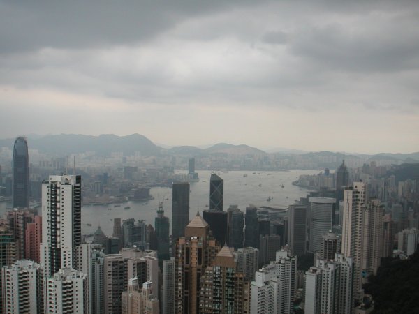 Victoria Harbour and Hong Kong