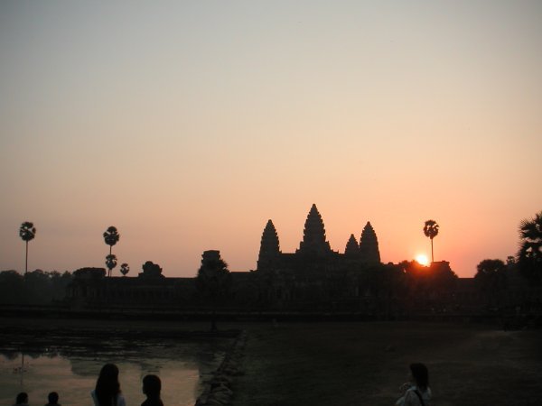 sunrise over Angkor