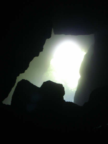 Top of the cave