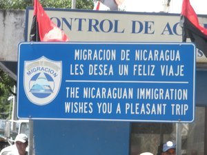 Leaving Nicaragua