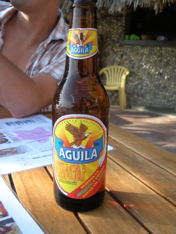 Aguila... Great Colombian beer!