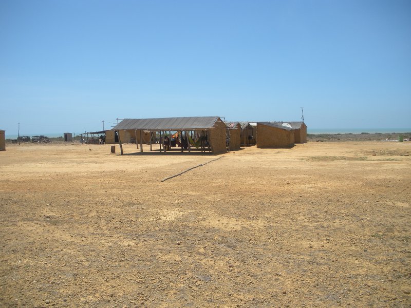 The Wayuu settlement we stayed at