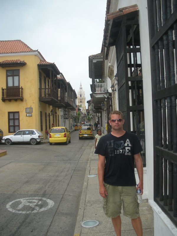 Me on a Cartagena street