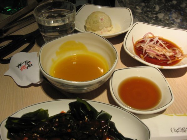 Small Korean dishes