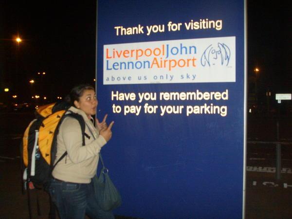 Welcome to John Lennon Airport...