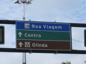 going to the beach in recife at boa viagem