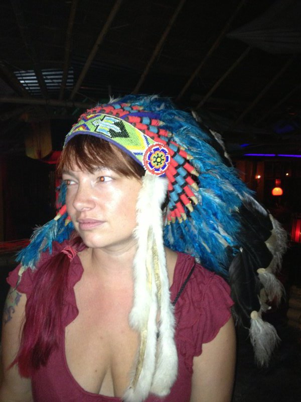 Michelle, going native