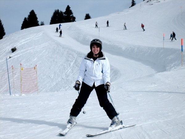 me skiing!