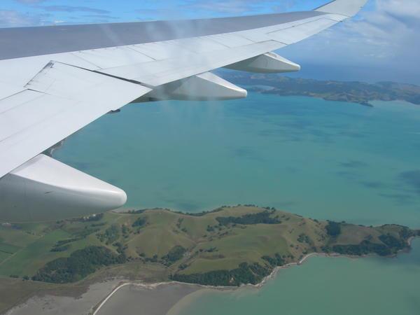 Arrival into Auckland