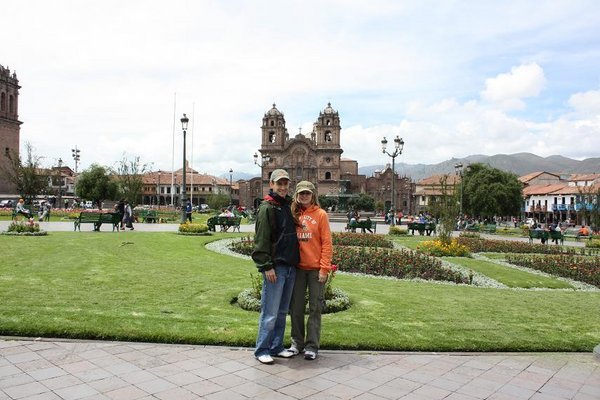 Cuzco City Main Plaza