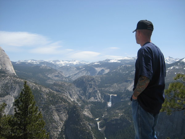 Over looking Yosemite Falls