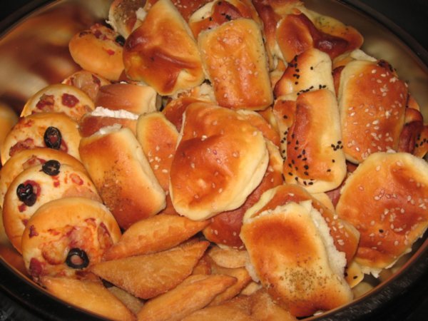 Flled Mini-breads
