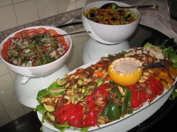 Various Side Salads for Lunch