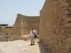 Andrej guards the fort