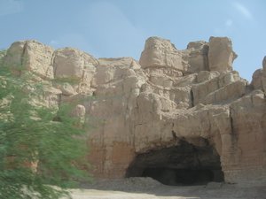 Cave in the mountain
