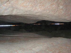 Slit in the ceiling