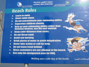 Rules at the Beach