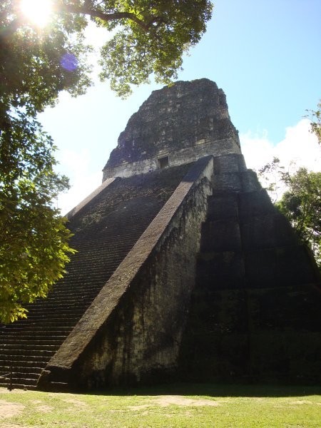 Mayan Temple in Tikal