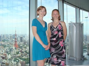 Jocelyn & Kim at Tokyo City View
