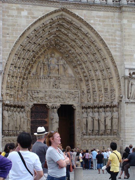 Portal of the Last Judgement, Notre Dame de Paris