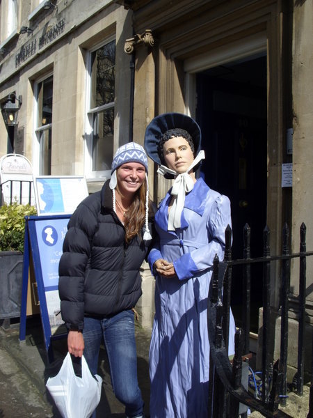 Pins chilling with Jane Austin