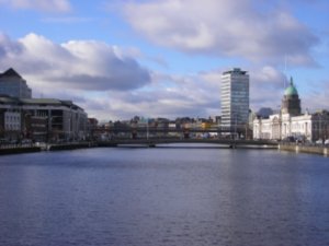 Dublin Centre from the Liffey
