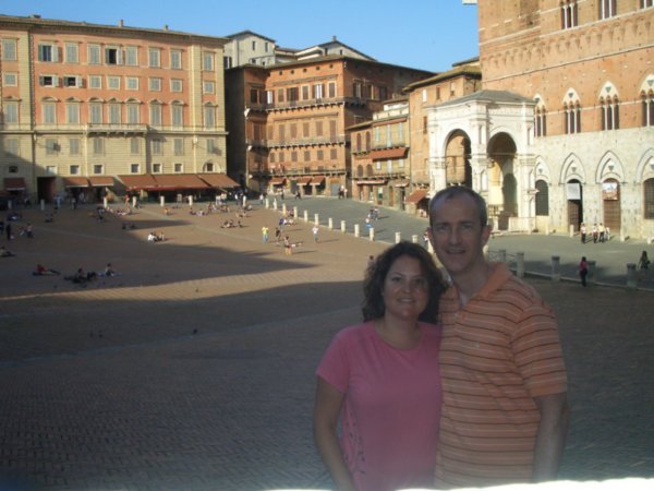 The Main Piazza at Siena