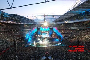 U2 at Wembley Stadium in London