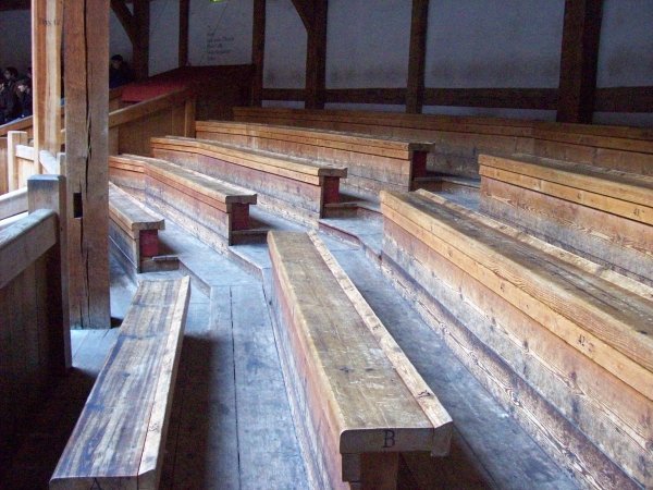 Benches in the Lower Gallery
