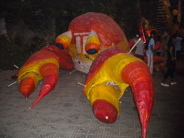 Crab at Puppet Parade