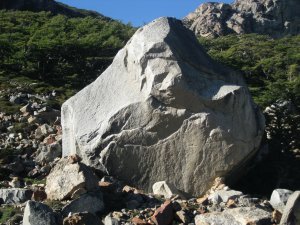 cool rock that looks like a face if you look close...