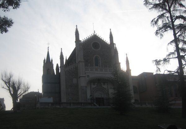 Beautiful church in Madrid