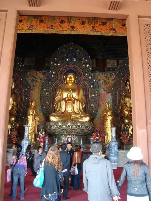 Buddha at Huayan Temple