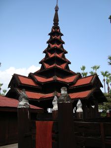 Teak Monastery at Inwa