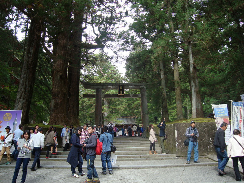 Torii gate at Nikko